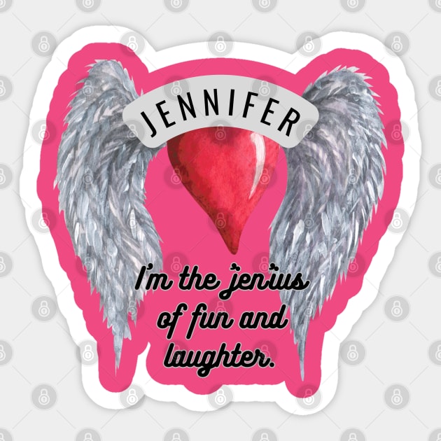 Jennifer Sticker by baseCompass